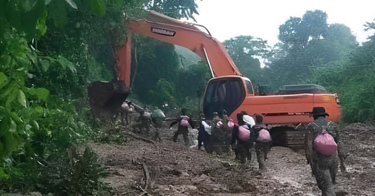 Tài xế Việt thiệt mạng trong vụ sạt lở ở Lào